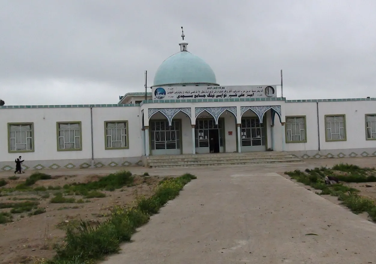 The mosque in Andkhoy, Faryab