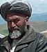 Portrait of a Baloch elder in a turban in Rustaq district, Takhar Province