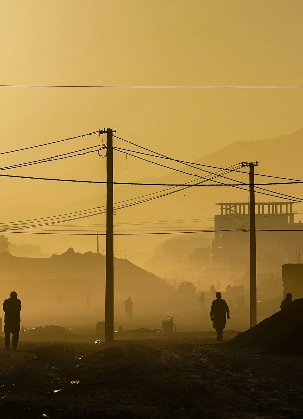 Morning light over Kabul