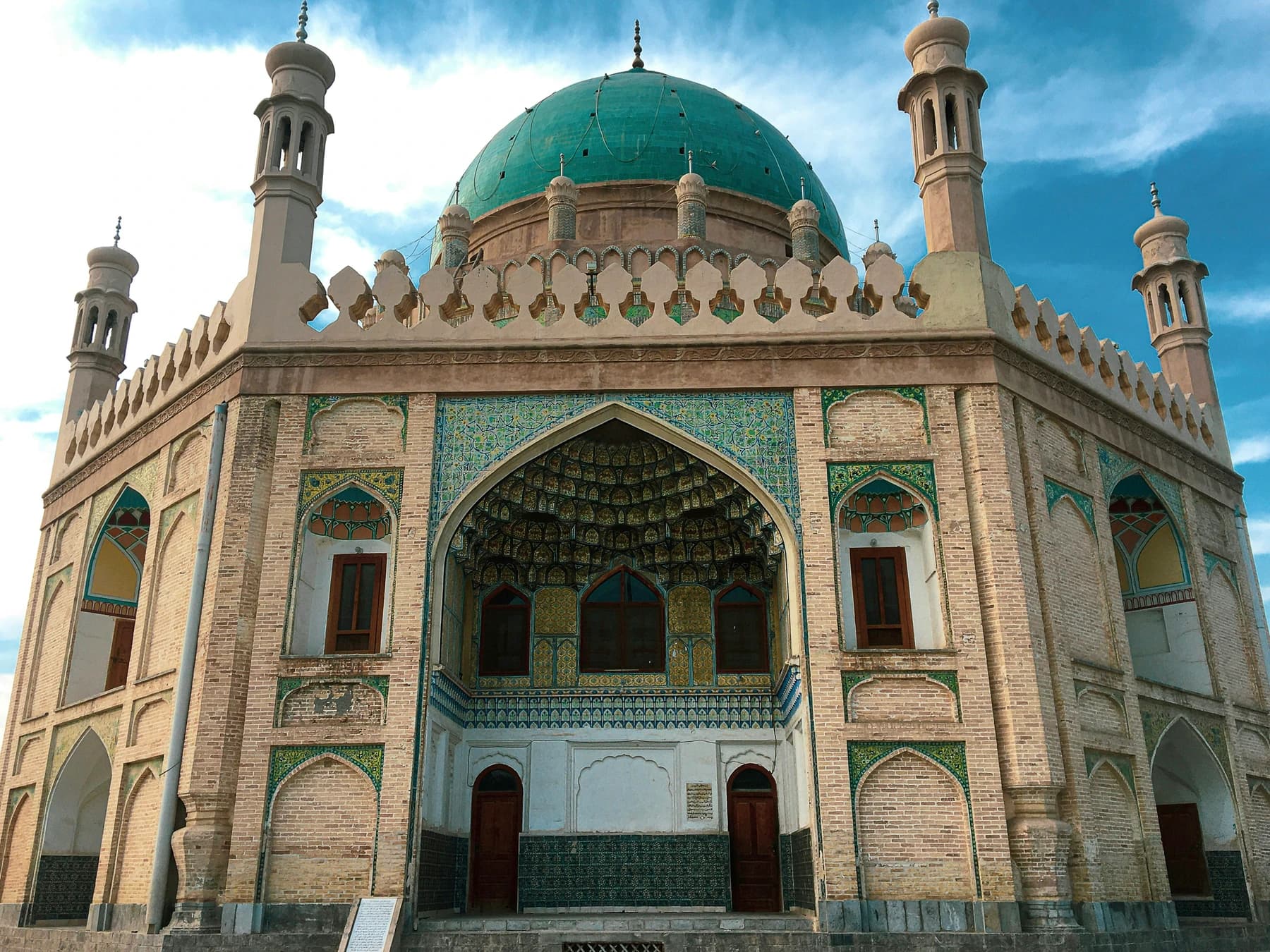 The mausoleum of Ahmad Shah Durrani in Kandahar