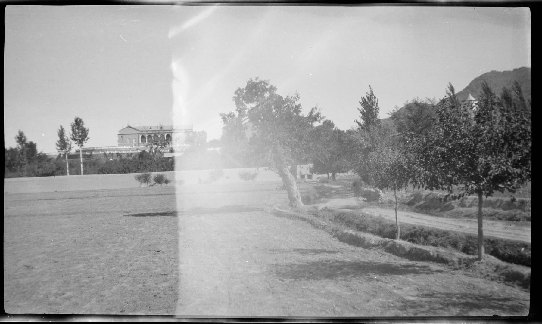 Chihil Sutun Palace built under Abdur Rahman Khan; archival photograph from 1924