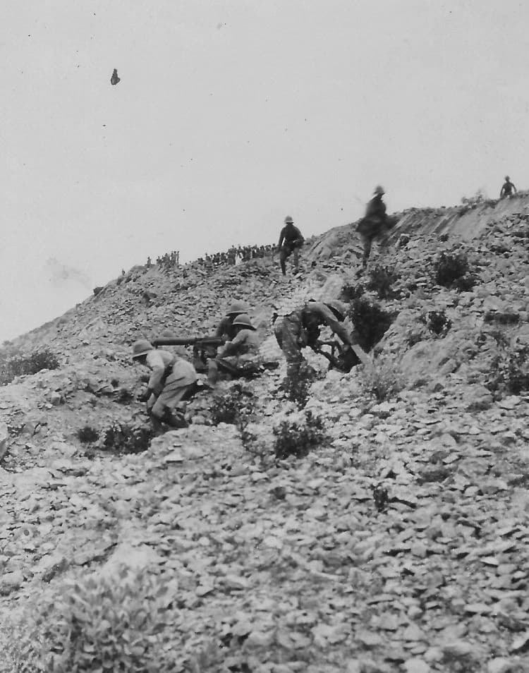 Soldiers at Kohat during the Third Anglo-Afghan War, 1919