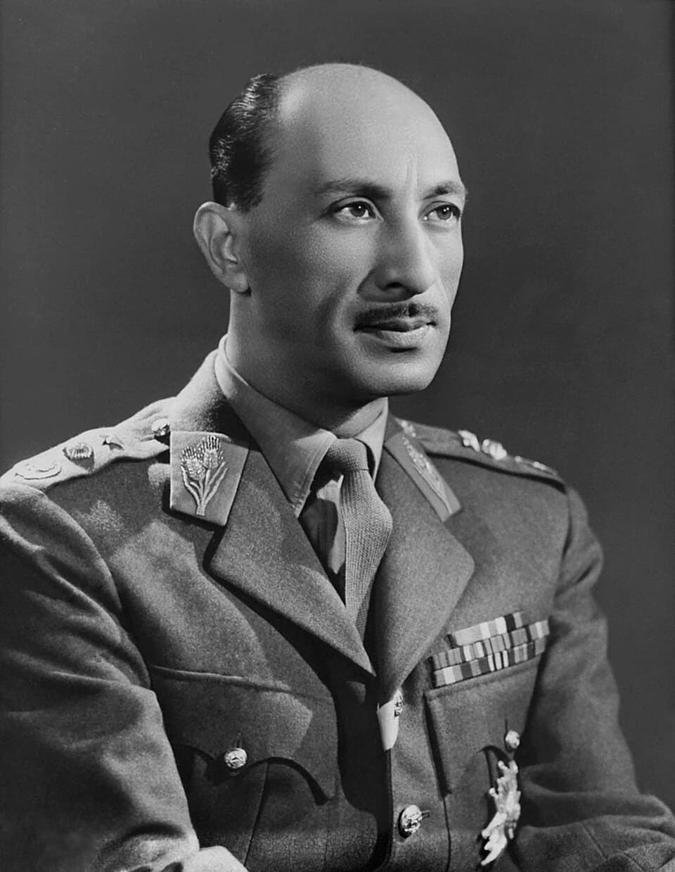 King Mohammad Zahir Shah, portrait from 1963