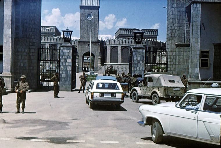 Kabul on the day after the Saur Revolution, April 1978