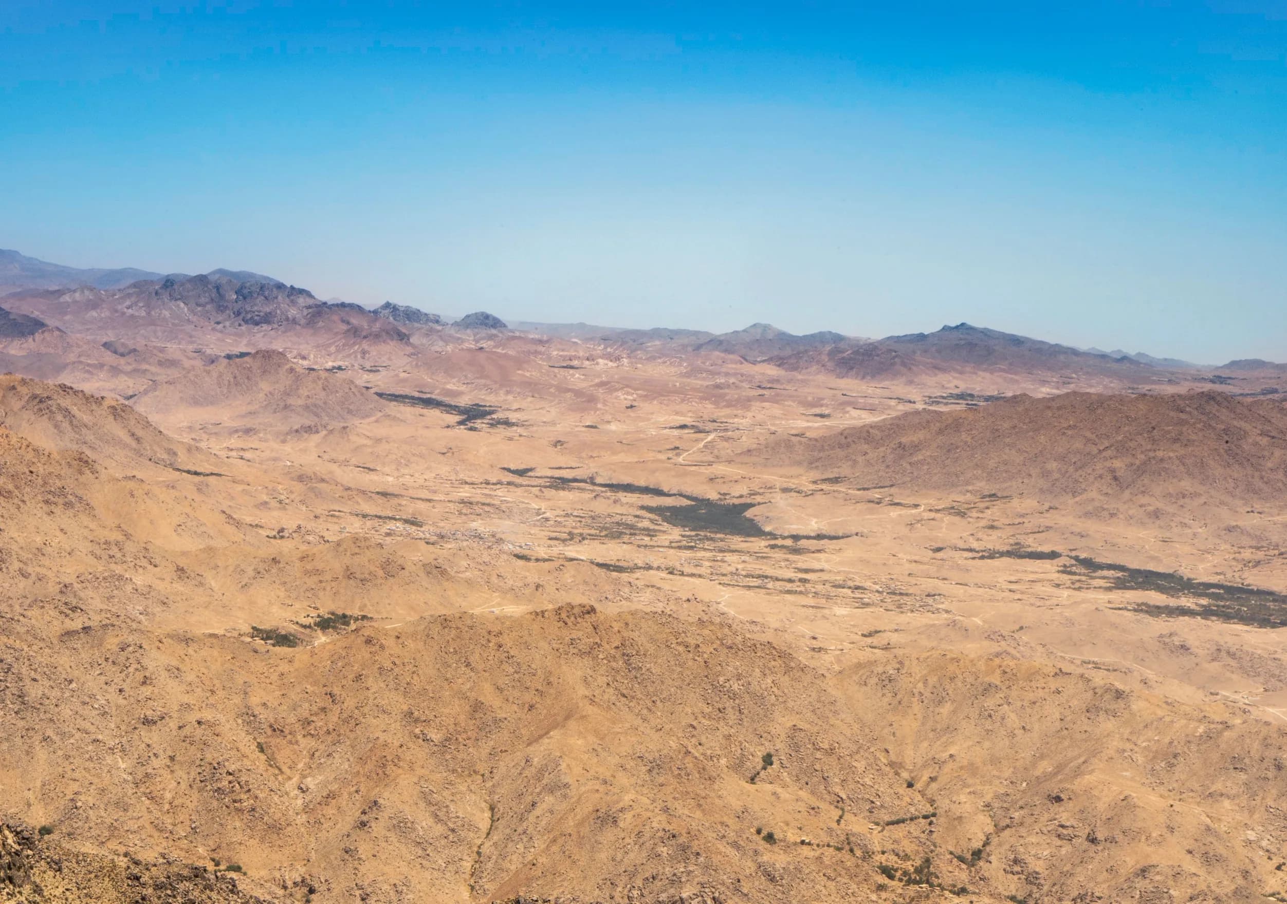 The highlands of Jaghori seen from Badasiya Mountain