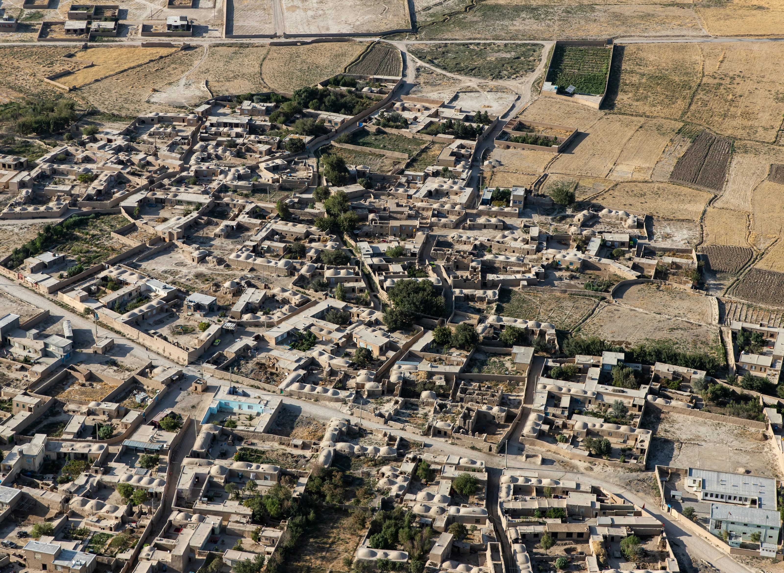 Mazar-e-Sharif seen from above