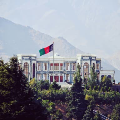 Paghman castle near Kabul
