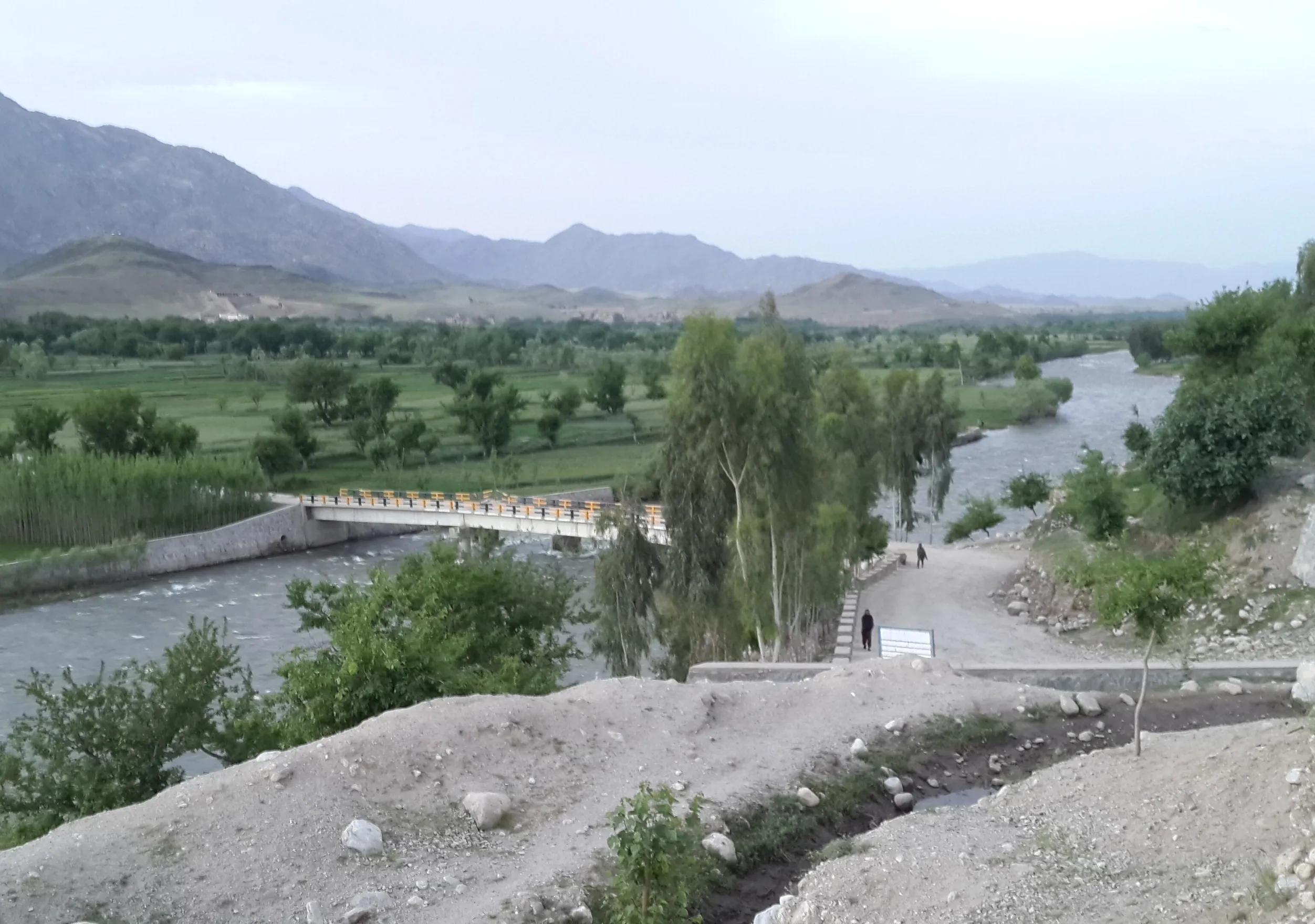 A bridge over the Alingar River between Alingar and Mihtarlam districts, Laghman, 2015