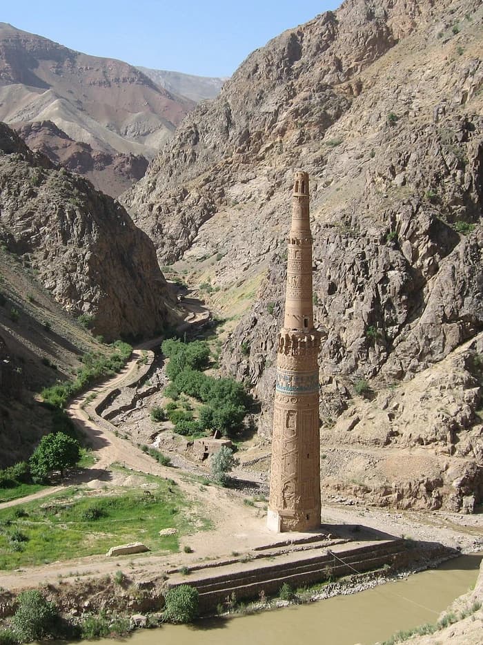 The historic Minaret of Jam in Afghanistan