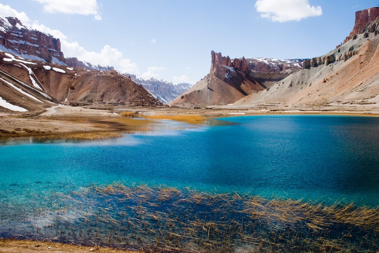 The blue lakes of Band-e Amir
